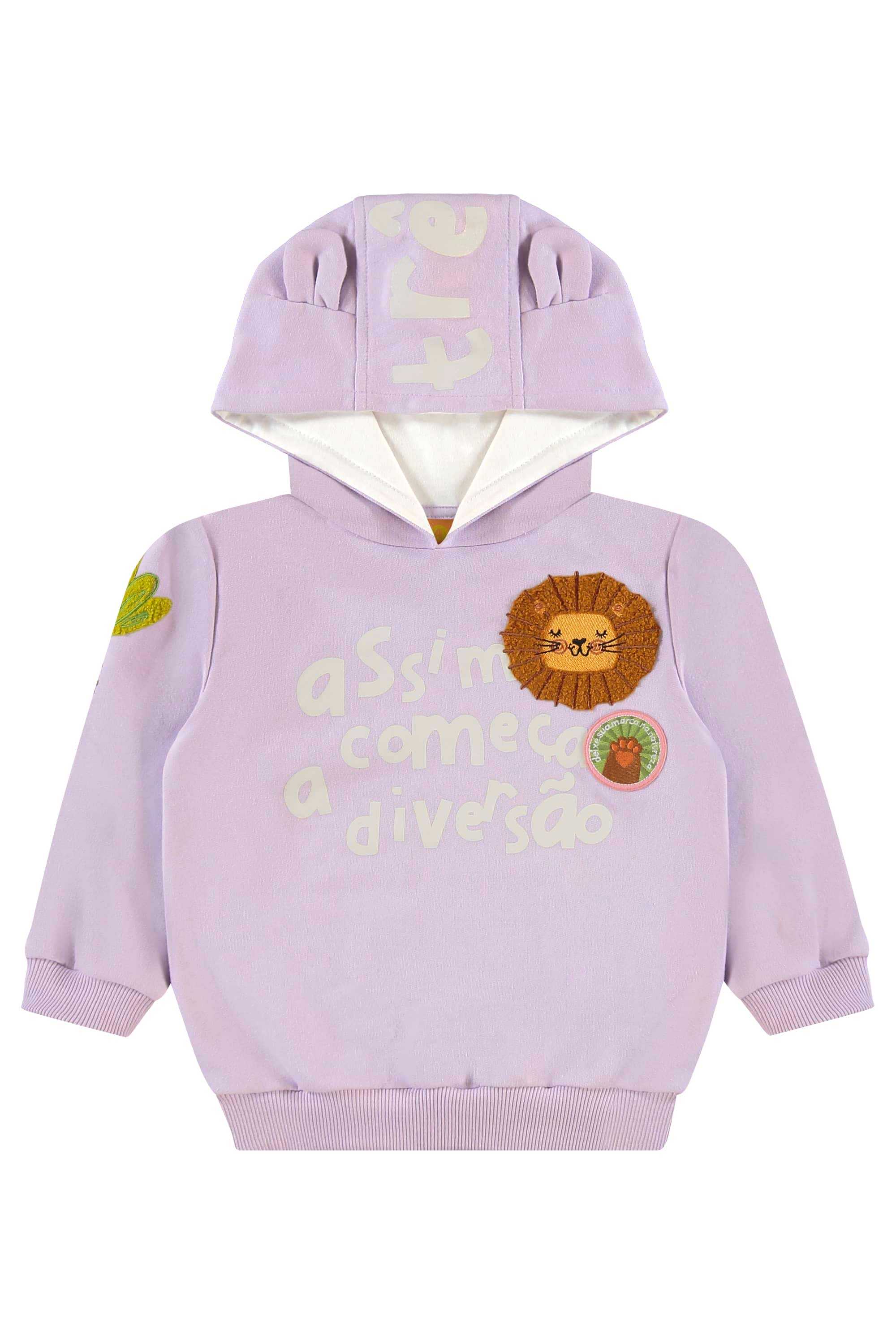 Conjunto Infantil Feminino Safári Encantado (Roxo) Três e Já - Imagem 19